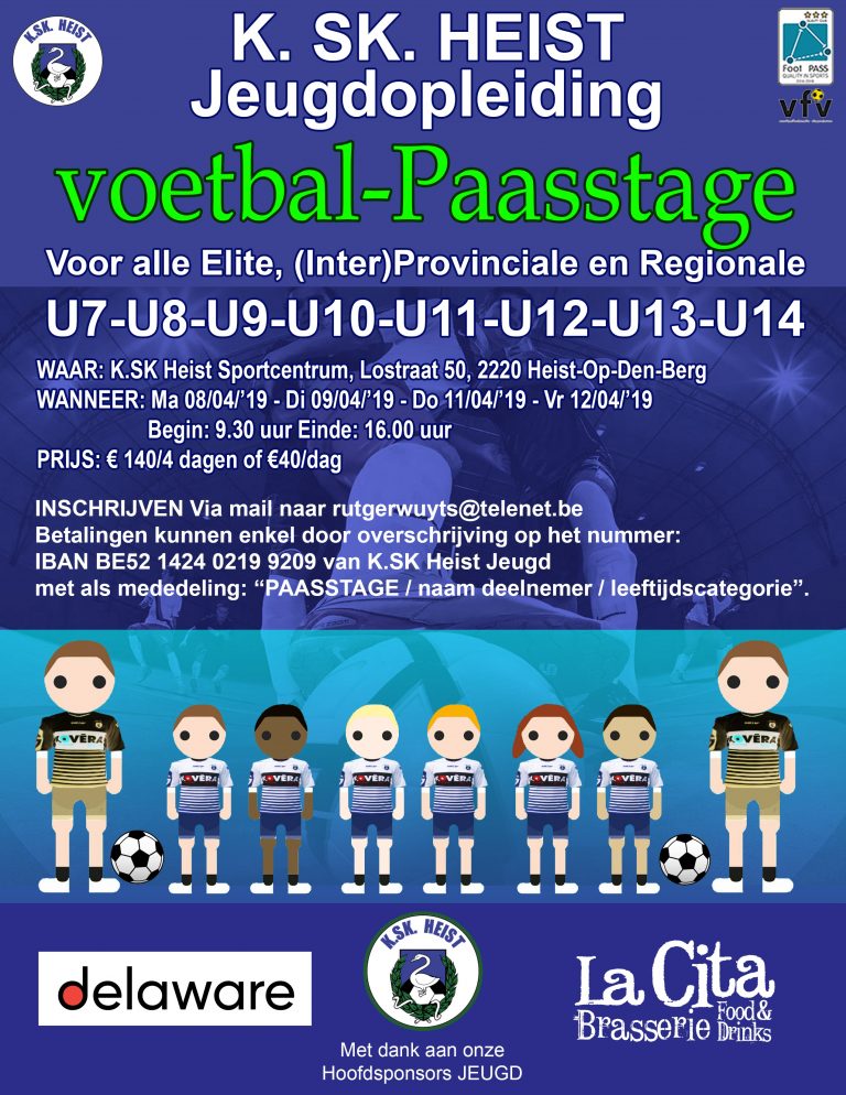 voetbal-Paasstage
