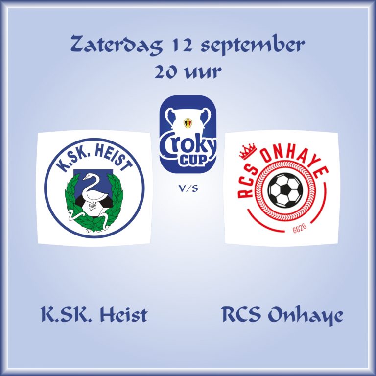 Croky Cup: KSK Heist – CS Onhaye