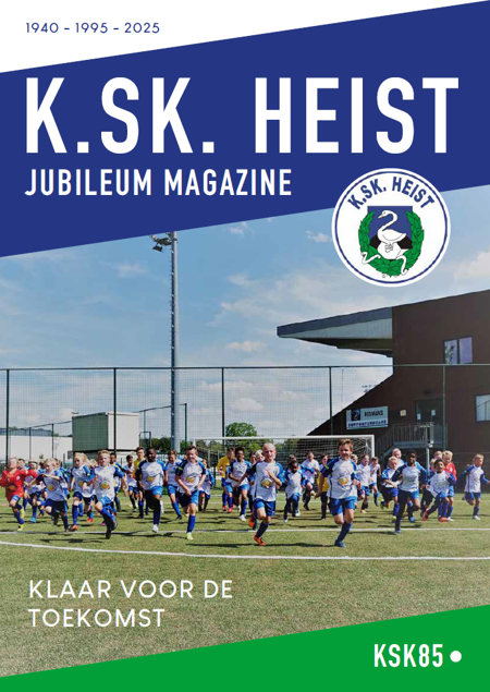 Jubileumbrochure voor 85 jaar K.SK. Heist